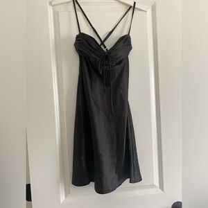 Hello Molly - NWT - Black Mini Dress - AUS8/US4